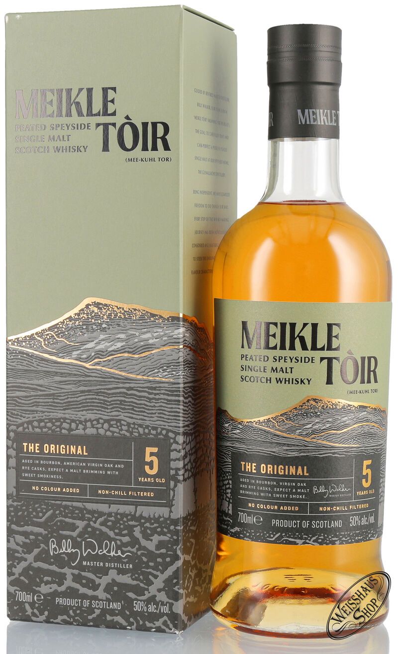 Meikle Tòir 5 YO The Original Whisky 50% vol. 0,70l Meikle Tòir 5 YO The Original Whisky 50% vol. 0,70l