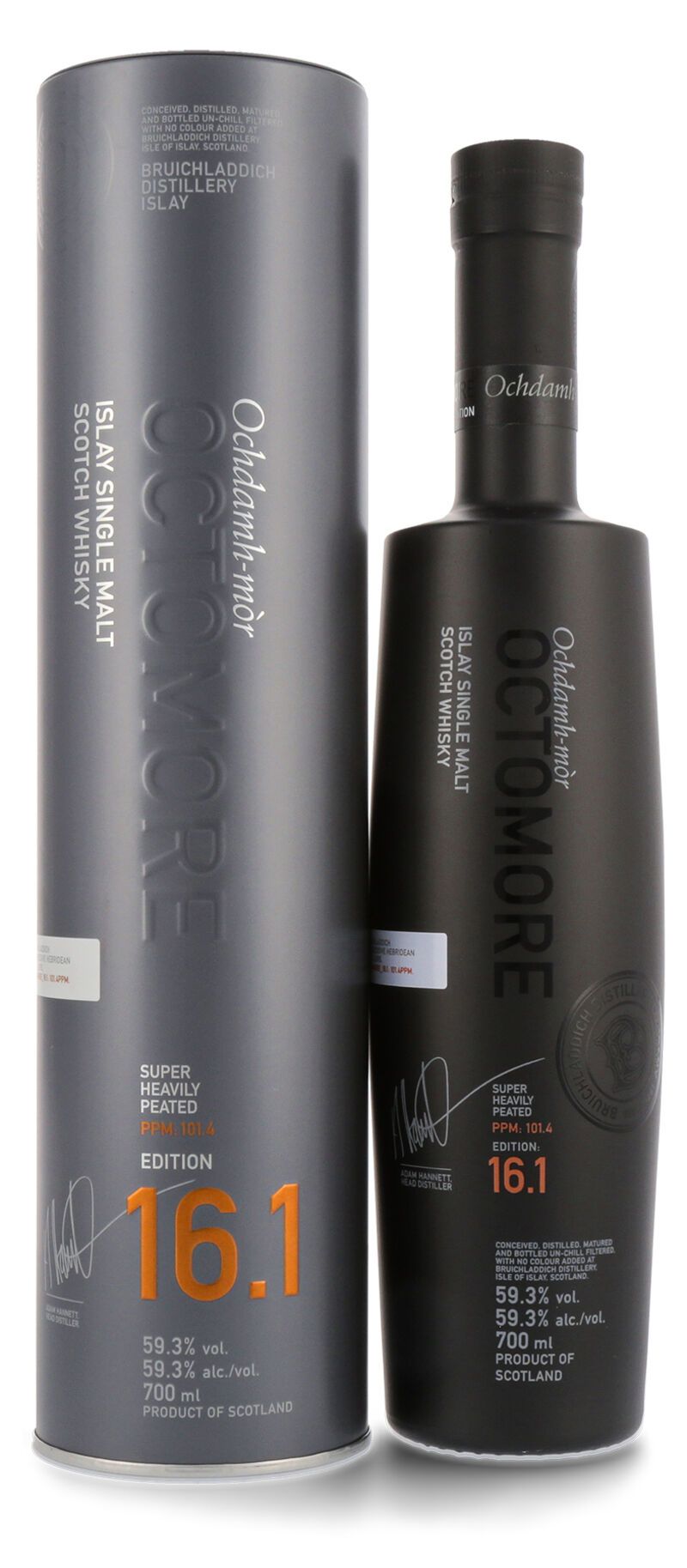 Bruichladdich Octomore 16.1 Islay Whisky 59,3% vol. 0,70l Bruichladdich Octomore 16.1 Islay Whisky 59,3% vol. 0,70l