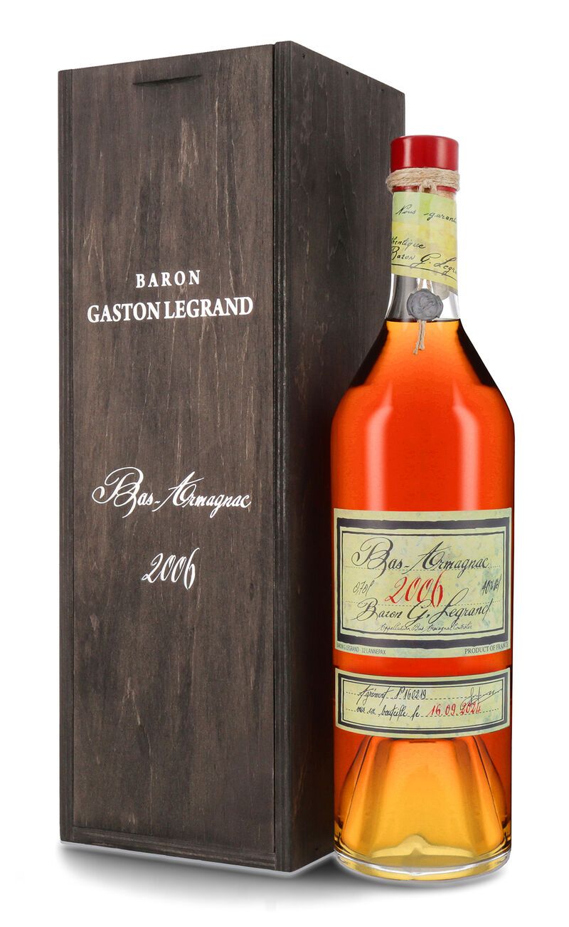 Lhéraud Baron Gaston Legrand 2006 Vieil Armagnac 40% vol. 0,70l