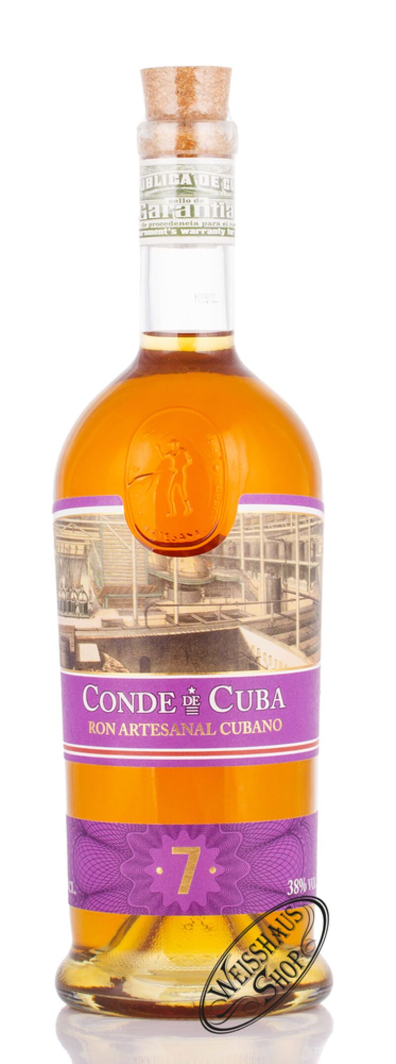 Conde de Cuba 7 Anos Rum 38% vol. 0,70l Conde de Cuba 7 Anos Rum 38% vol. 0,70l