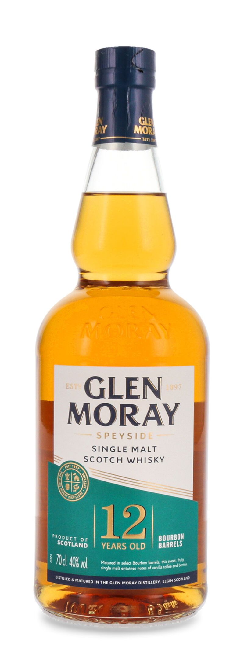 Glen Moray 12 YO Whisky 40% vol. 0,70l