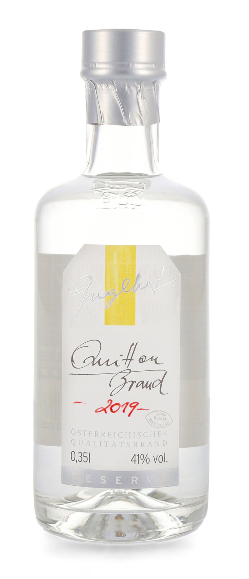 Guglhof Quitten Brand 41% vol. Jahrgangsbrand 0,35l Guglhof Quitten Brand 41% vol. Jahrgangsbrand 0,35l