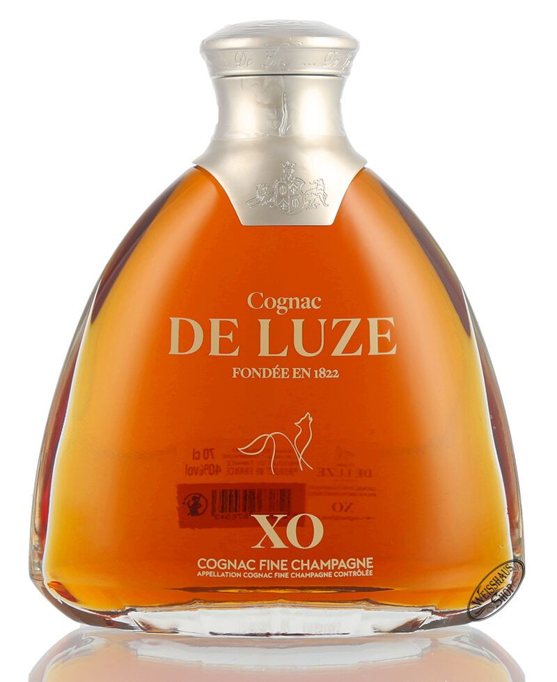 De Luze XO Fine Champagne Cognac 40% vol. 0,70l B-Ware