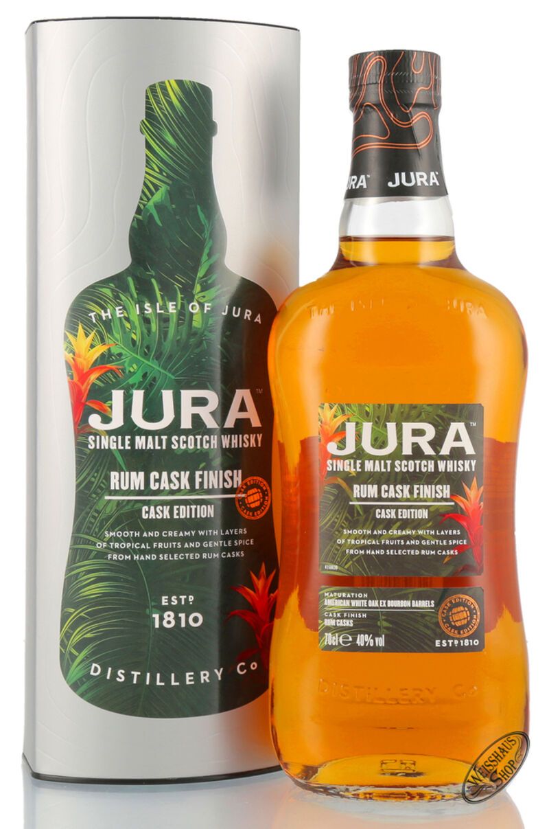 Isle Of Jura Rum Cask Whisky 40% vol. 0,70l Isle Of Jura Rum Cask Whisky 40% vol. 0,70l