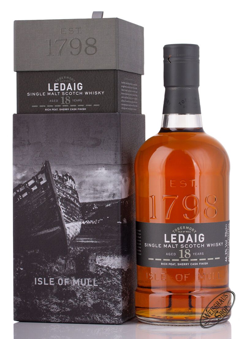 Ledaig 18 YO Islands Whisky 46,3% vol. 0,70l