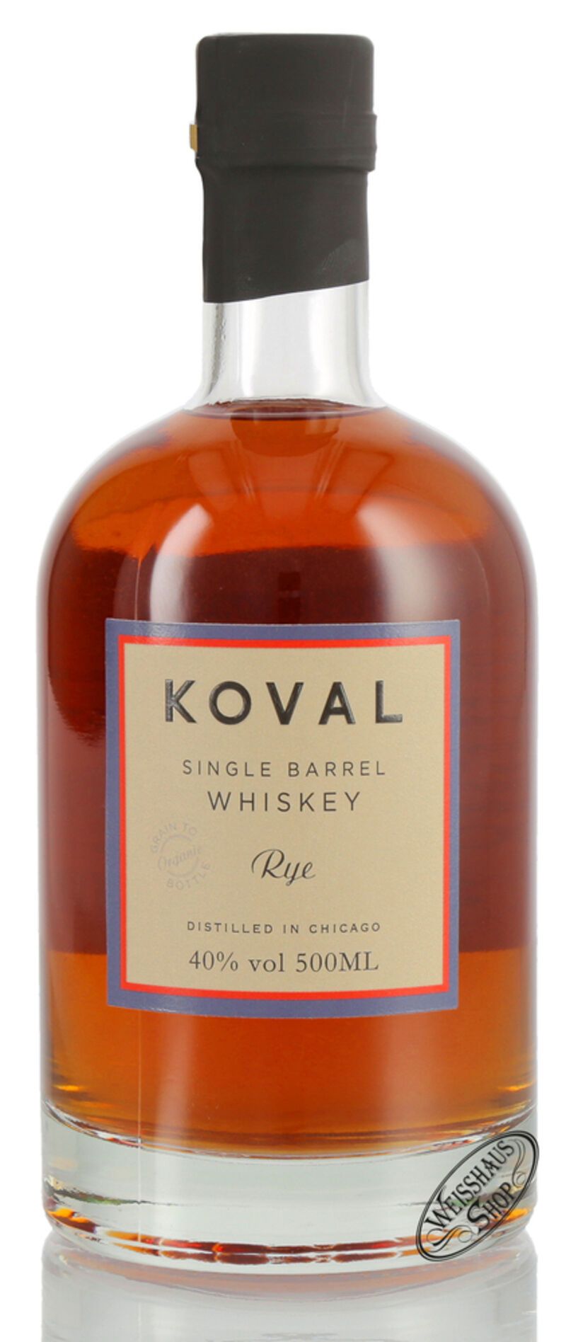 Koval Rye Single Barrel BIO Whiskey 40% vol. 0,50l Koval Rye Single Barrel BIO Whiskey 40% vol. 0,50l