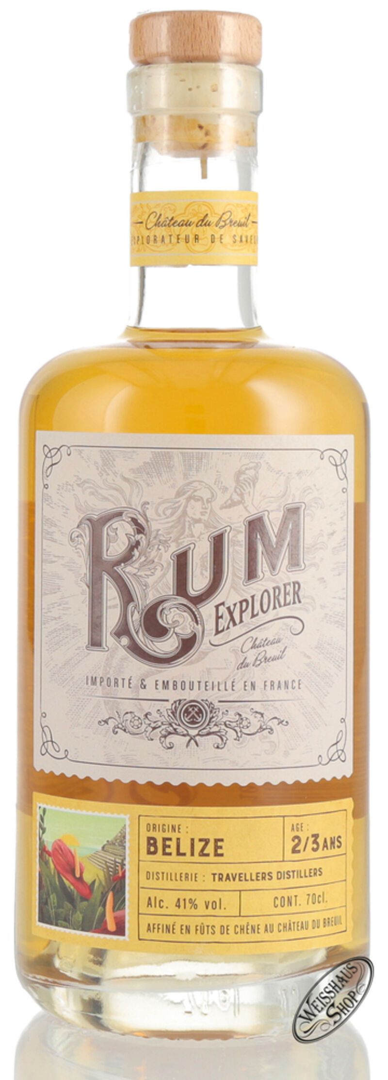 Chateau du Breuil Belize Explorer Rum 41% vol. 0,70l Chateau du Breuil Belize Explorer Rum 41% vol. 0,70l