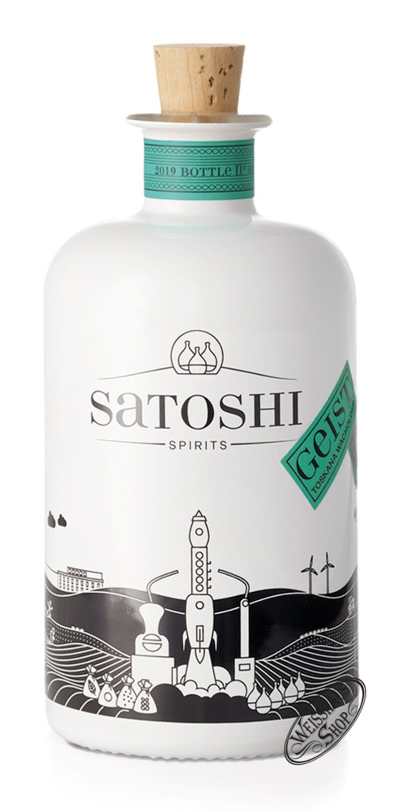 Satoshi Toskana Wacholder Geist 48% vol. 0,50l Satoshi Toskana Wacholder Geist 48% vol. 0,50l