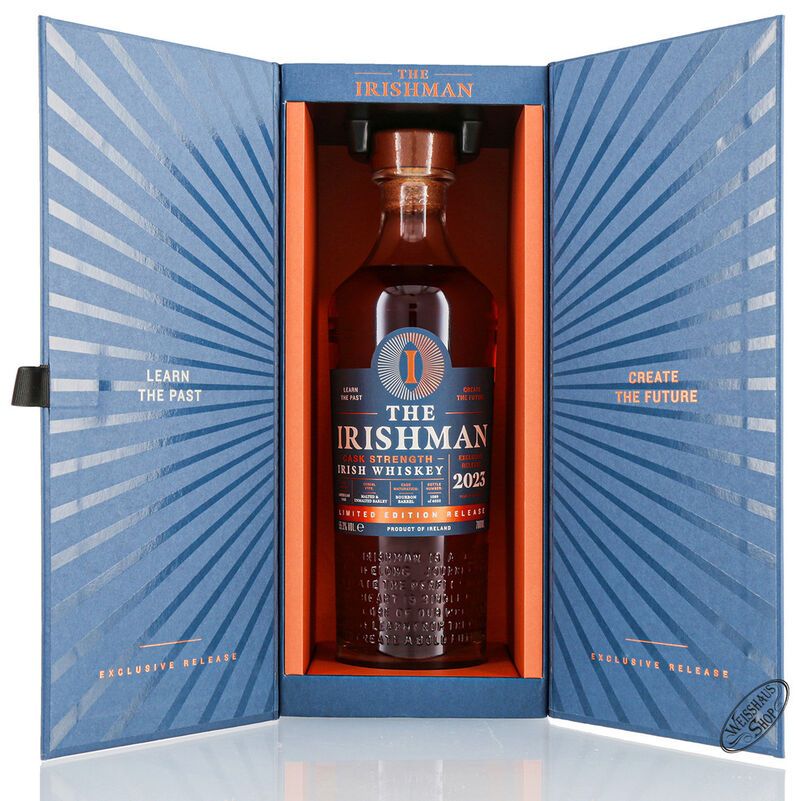 The Irishman Rare Cask Strength 2023 Irish Whiskey 55,3% vol. 0,70l The Irishman Rare Cask Strength 2023 Irish Whiskey 55,3% vol. 0,70l