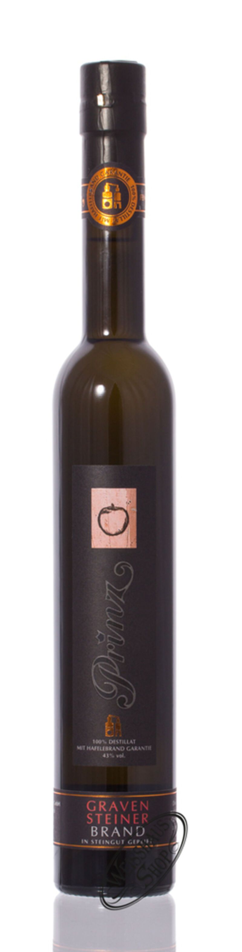 Prinz Hafele Gravensteiner Brand 43% vol. 0,35l Prinz Hafele Gravensteiner Brand 43% vol. 0,35l