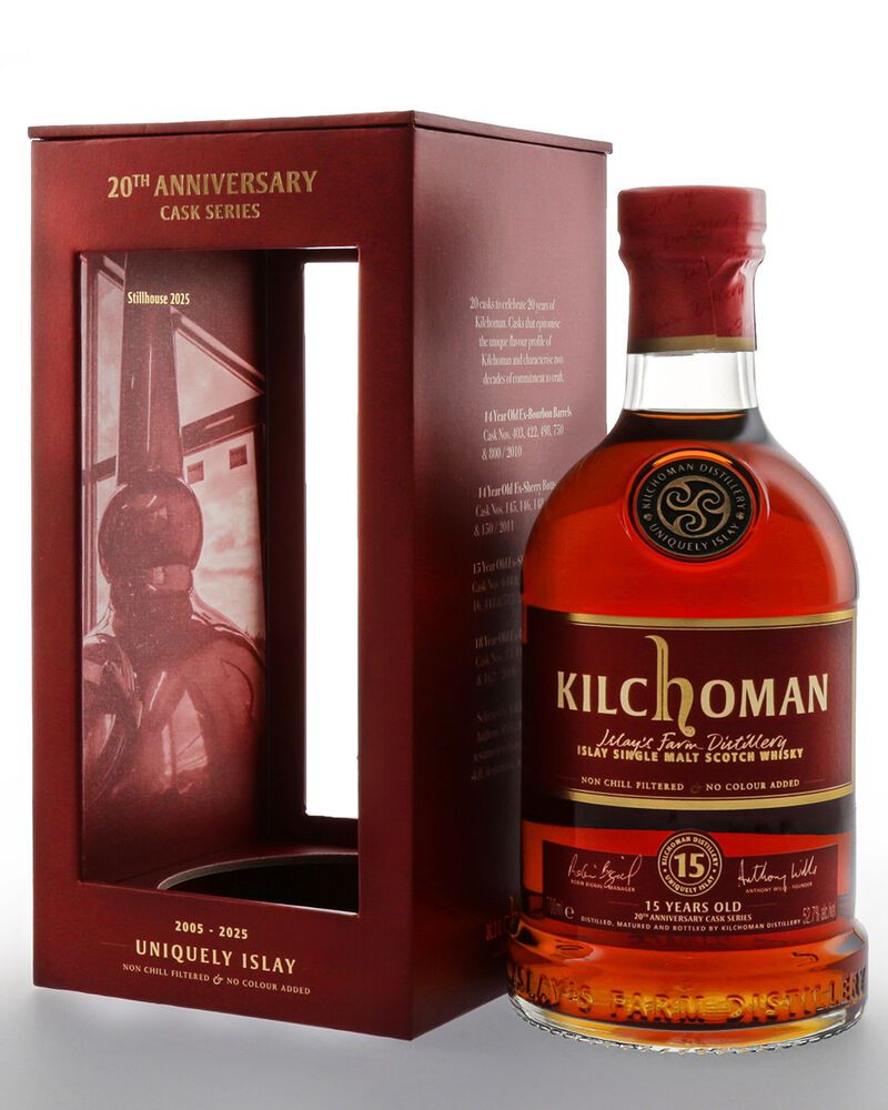 Kilchoman 15 YO Single Sherry Cask Islay Whisky 52,7% vol. 0,70l Kilchoman 15 YO Single Sherry Cask Islay Whisky 52,7% vol. 0,70l