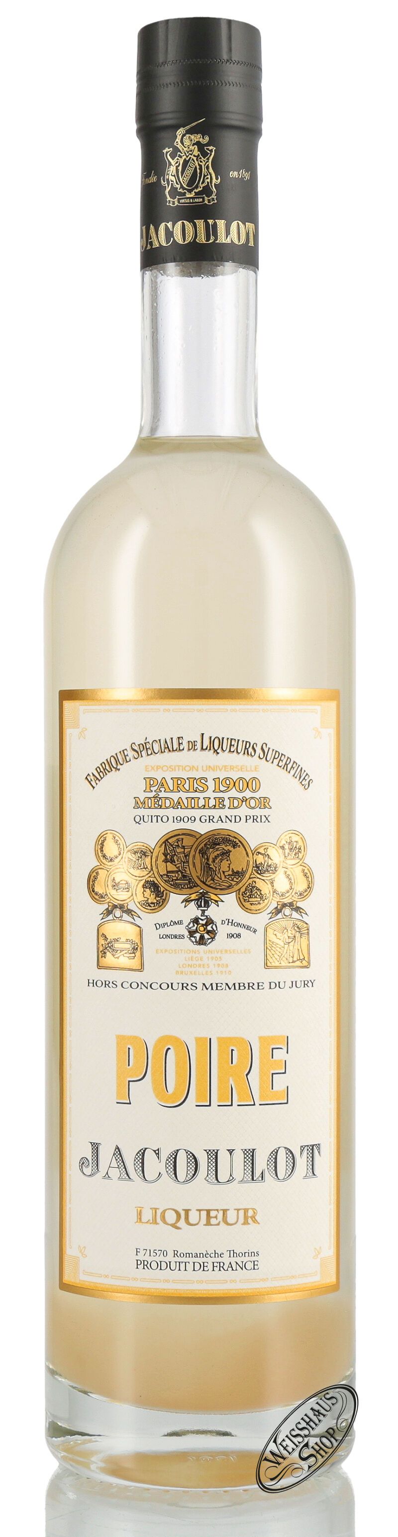 Jacoulot Birnen Likör 23% vol. 0,70l Jacoulot Birnen Likör 23% vol. 0,70l