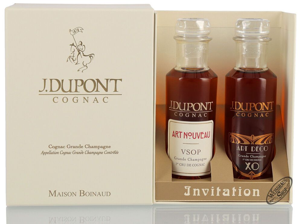 J. Dupont Cognac Invitation Pack VSOP & XO 40% vol. 0,20l