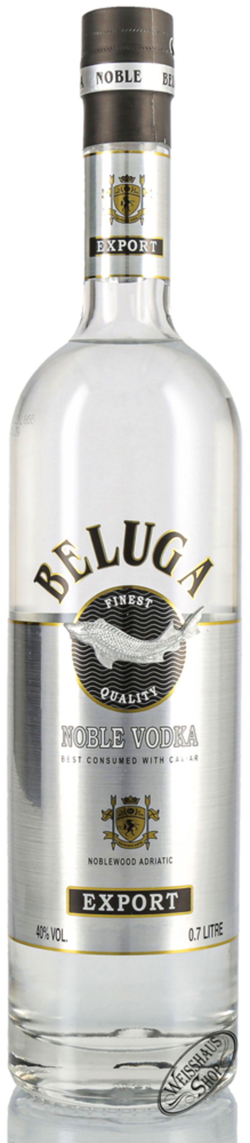 Beluga Export Noble Vodka 40% vol. 0,70l | Weisshaus Shop