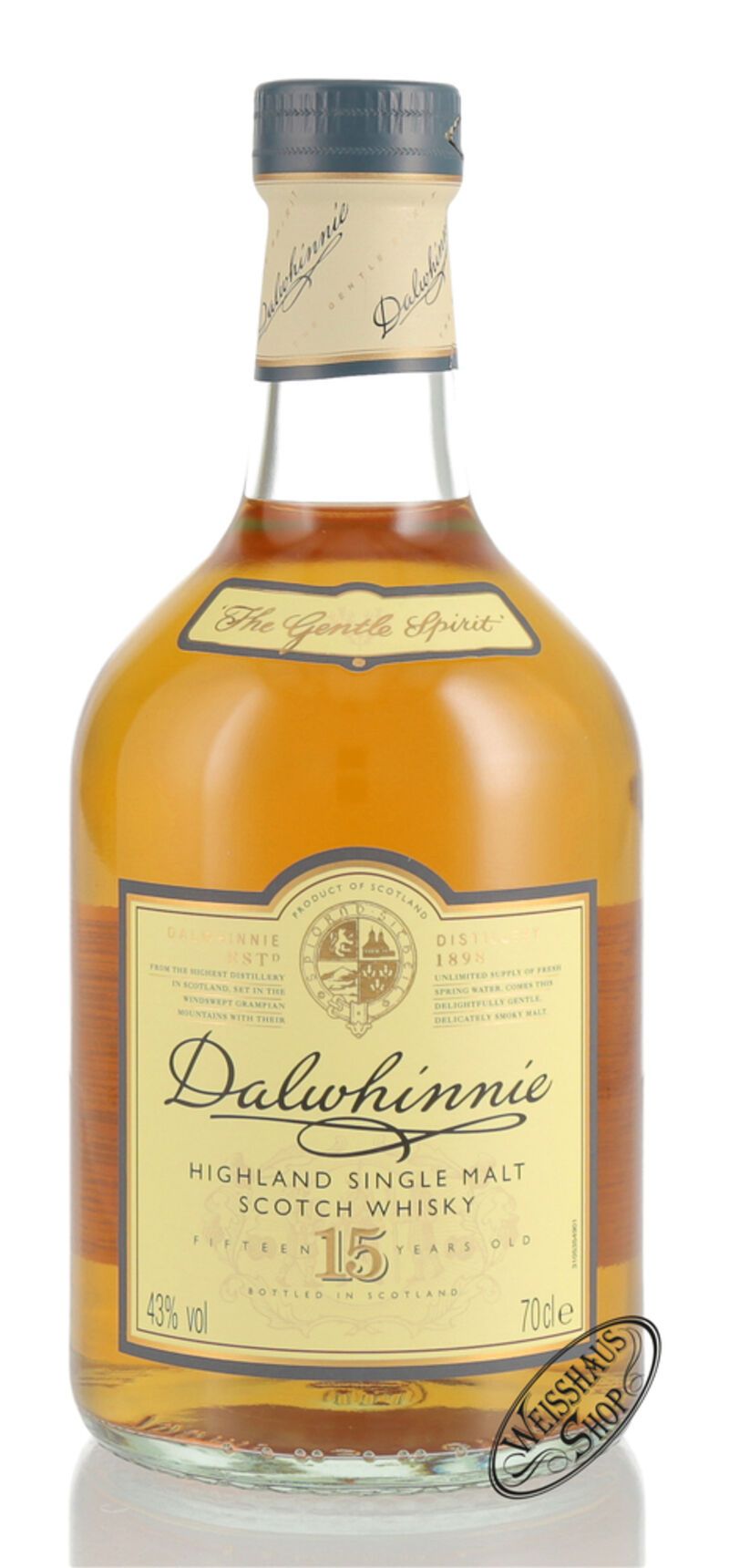 Dalwhinnie 15 YO Highland Whisky 43% vol. 0,70l Dalwhinnie 15 YO Highland Whisky 43% vol. 0,70l