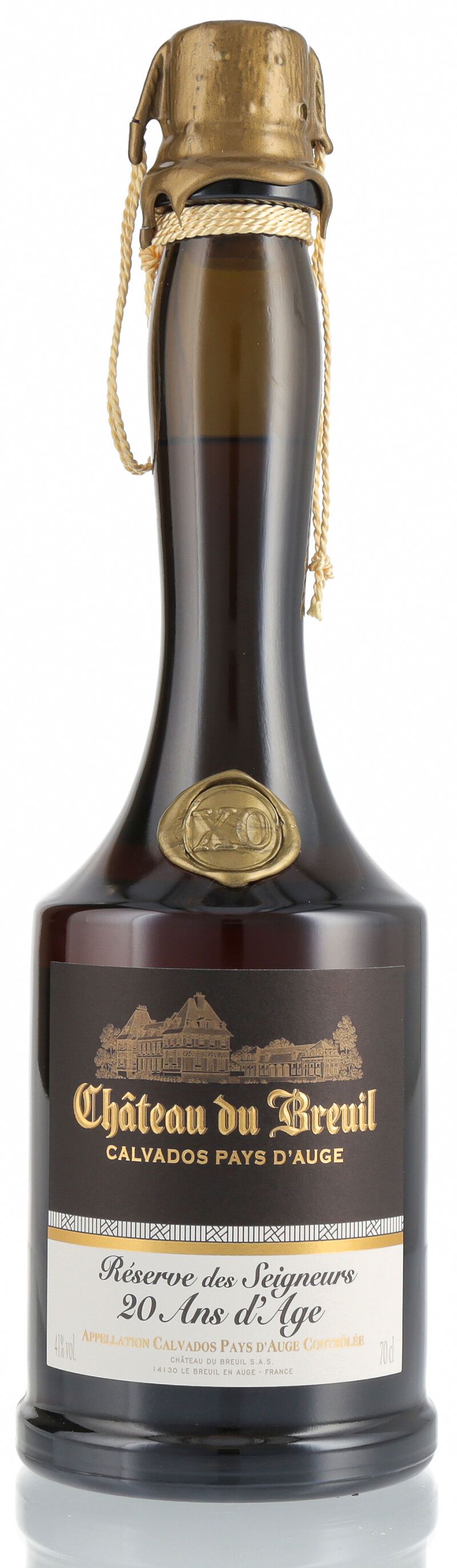 Château du Breuil Reserve des Seigneurs 20 YO XO Calvados 41% vol. 0,70l