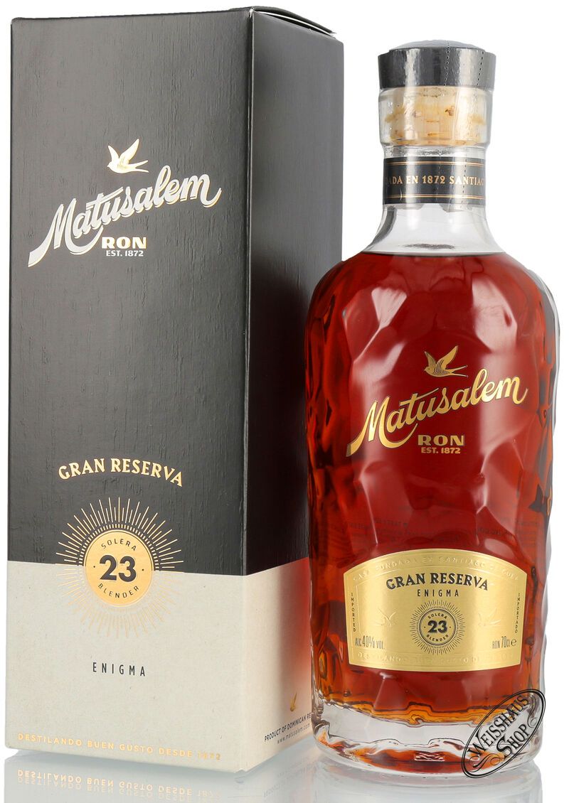 Ron Matusalem Gran Reserva Solera 23 Rum 40% vol. 0,70l Ron Matusalem Gran Reserva Solera 23 Rum 40% vol. 0,70l