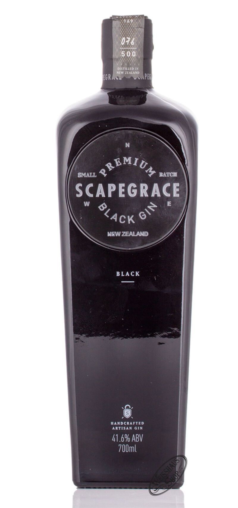 Scapegrace New Zealand Black Gin 41,6% vol. 0,70l Scapegrace New Zealand Black Gin 41,6% vol. 0,70l
