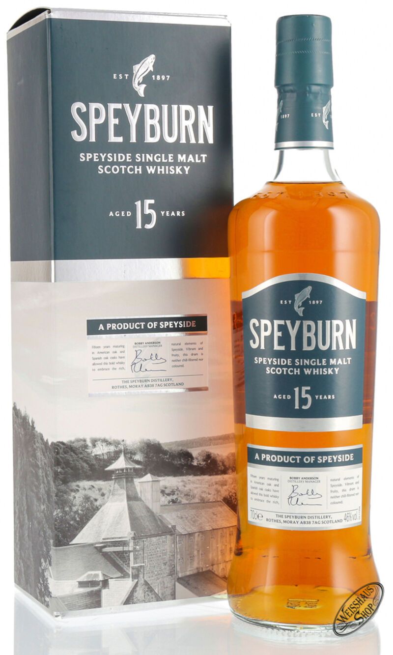 Speyburn 15 YO Whisky 46% vol. 0,70l Speyburn 15 YO Whisky 46% vol. 0,70l