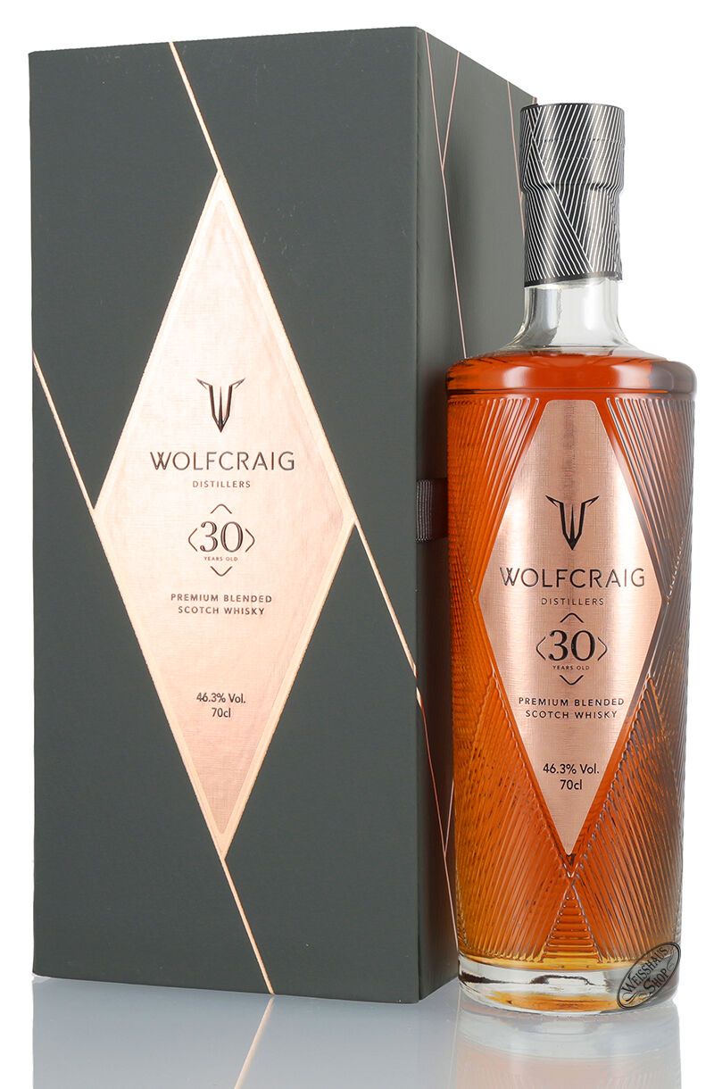 Wolfcraig 30 YO Premium Blend Whisky 46,3% vol. 0,70l