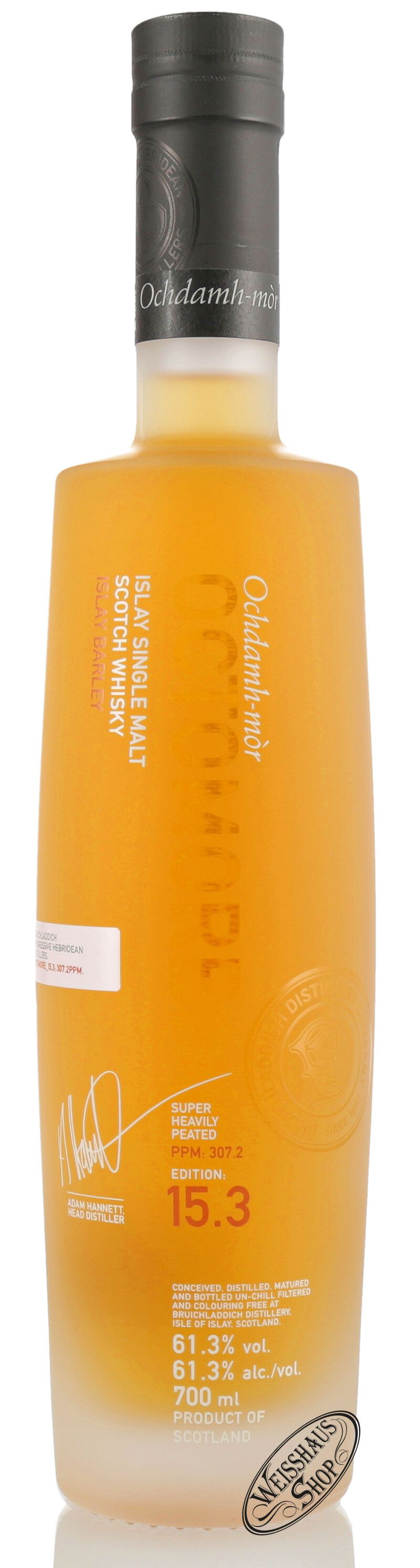 Bruichladdich Octomore 15.3 Islay Whisky 61,3% vol. 0,70l Bruichladdich Octomore 15.3 Islay Whisky 61,3% vol. 0,70l