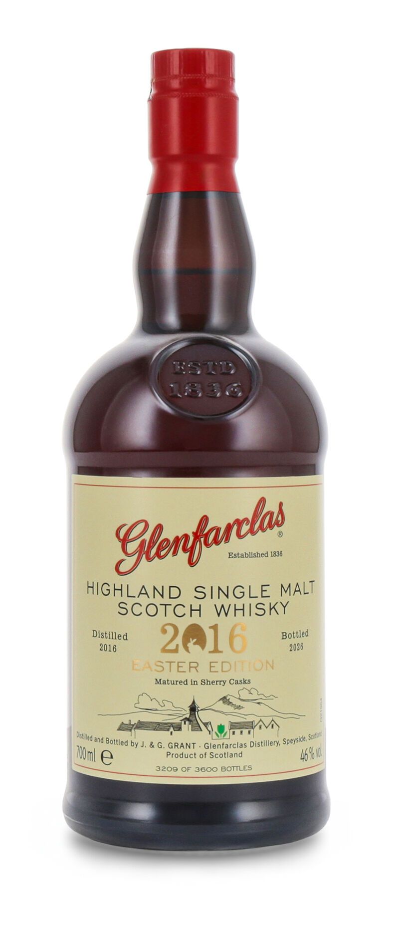 Glenfarclas Vintage 2016 Easter Edition Whisky 46% vol. 0,70l