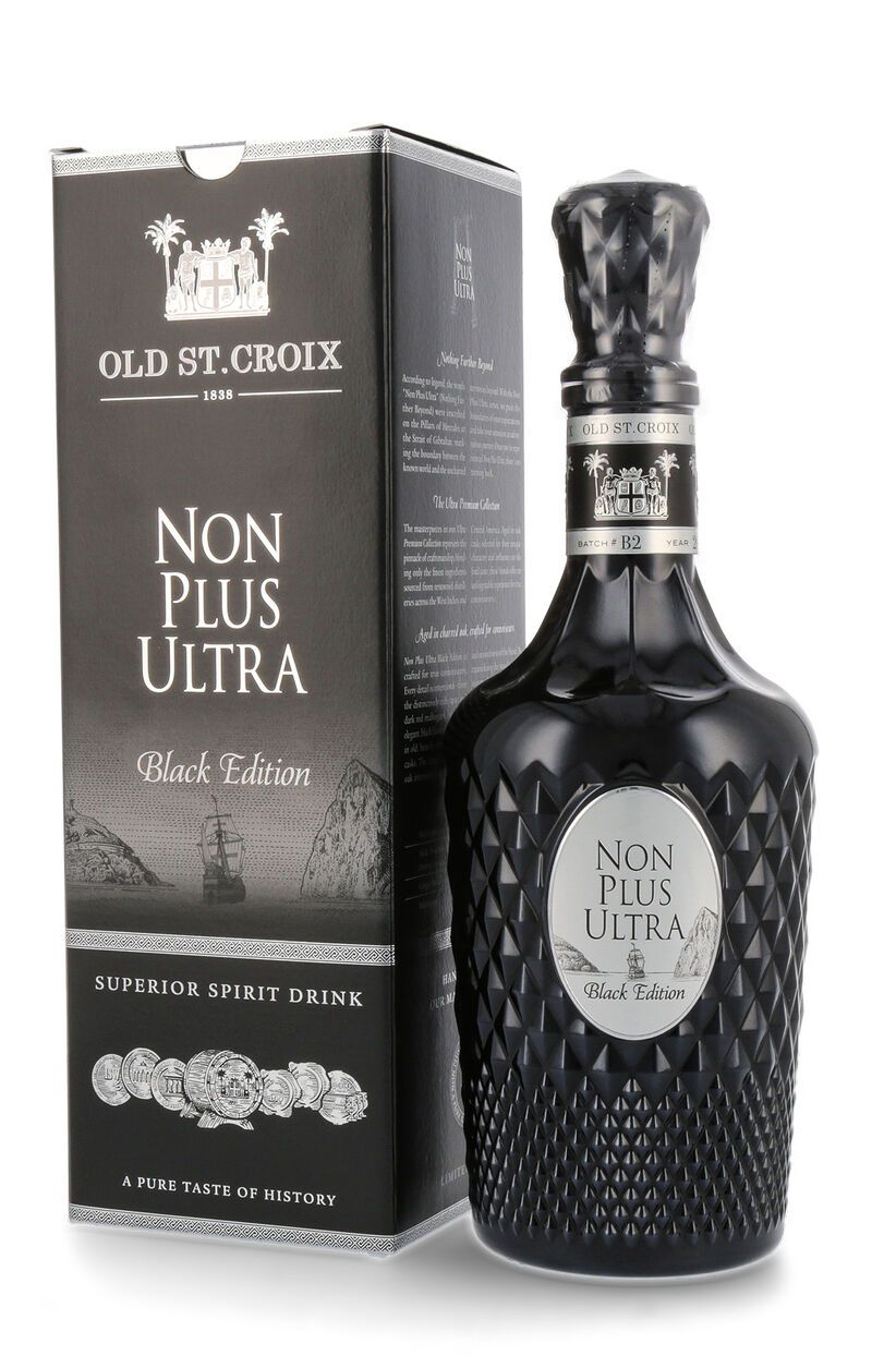 Old St. Croix Non Plus Ultra Black Edition 42% vol. 0,70l