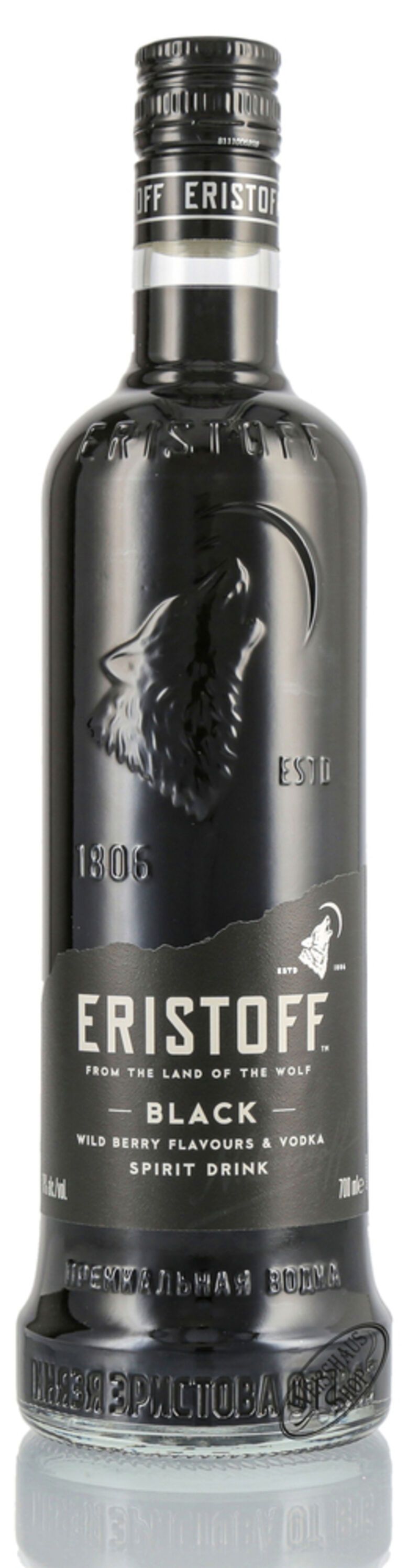 Eristoff Black 18% vol. 0,70l Eristoff Black 18% vol. 0,70l