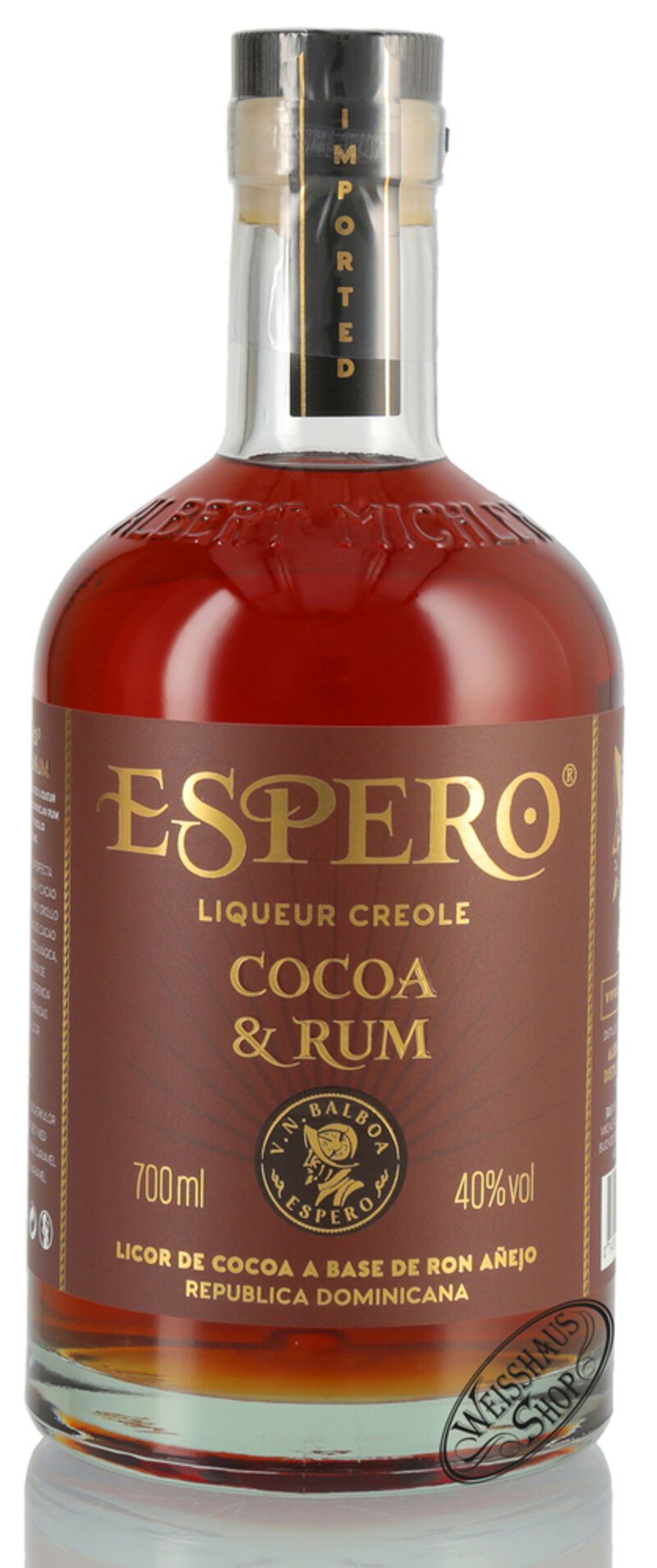 Espero Cocoa & Rum Liqueur 40% vol. 0,70l