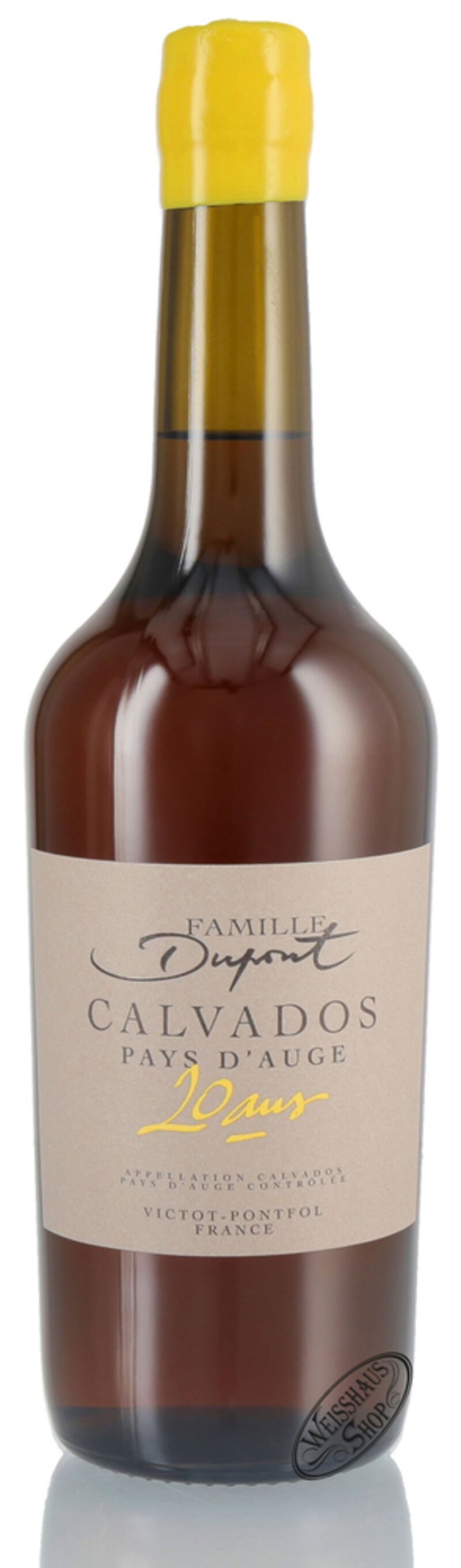 Dupont Pays d'Auge 20 YO Calvados 42% vol. 0,70l Dupont Pays d'Auge 20 YO Calvados 42% vol. 0,70l