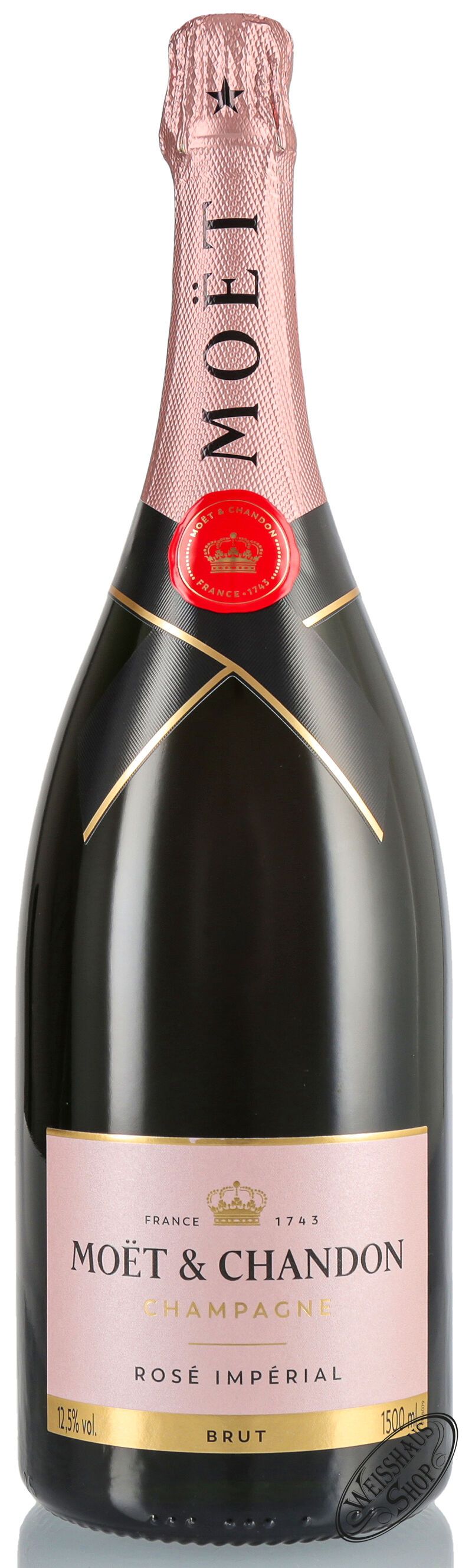 Moet & Chandon Impérial Rosé Champagner 12,5% vol. 1,50l Magnum Moet & Chandon Impérial Rosé Champagner 12,5% vol. 1,50l Magnum