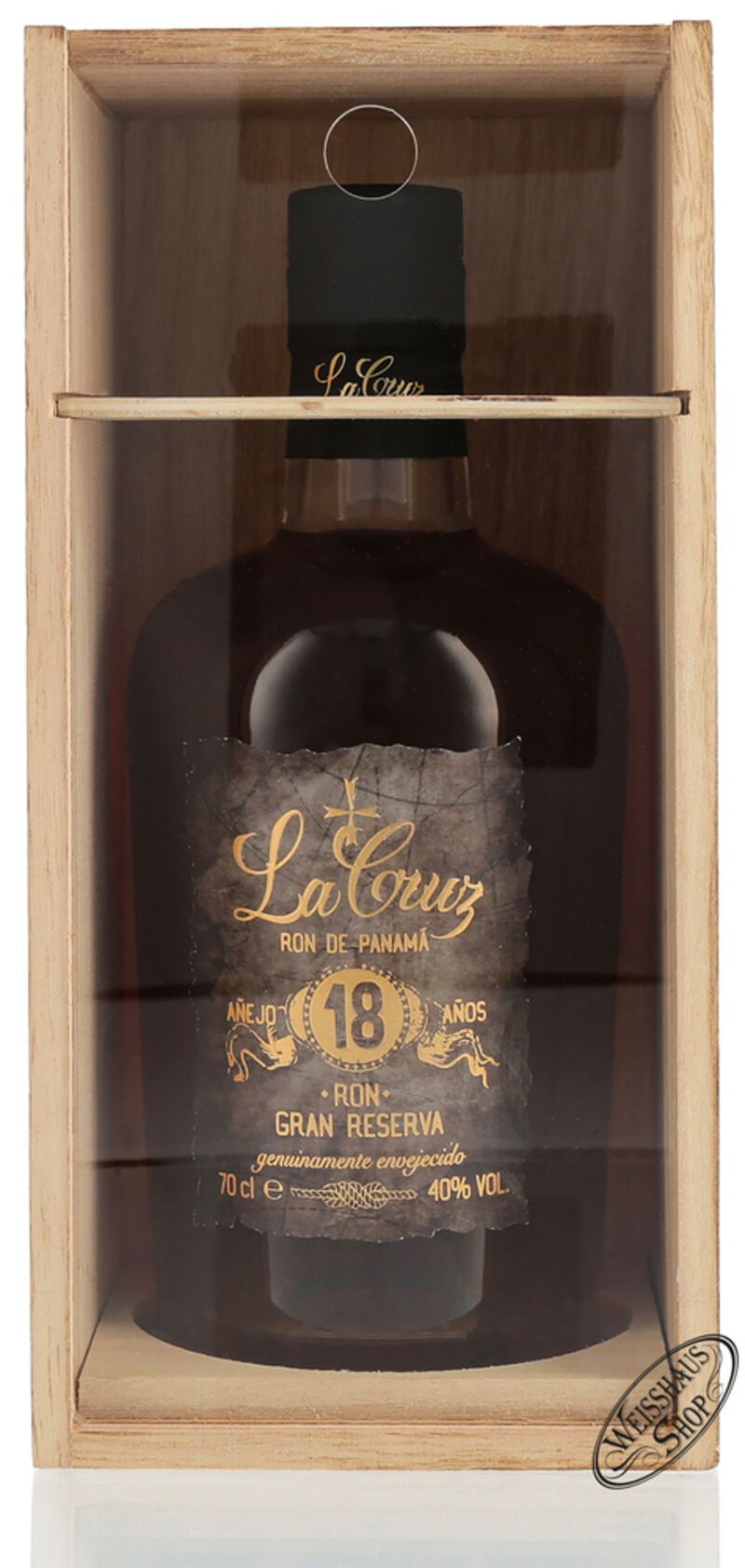 La Cruz Ron de Panama 18 YO Rum 40% vol. 0,70l La Cruz Ron de Panama 18 YO Rum 40% vol. 0,70l
