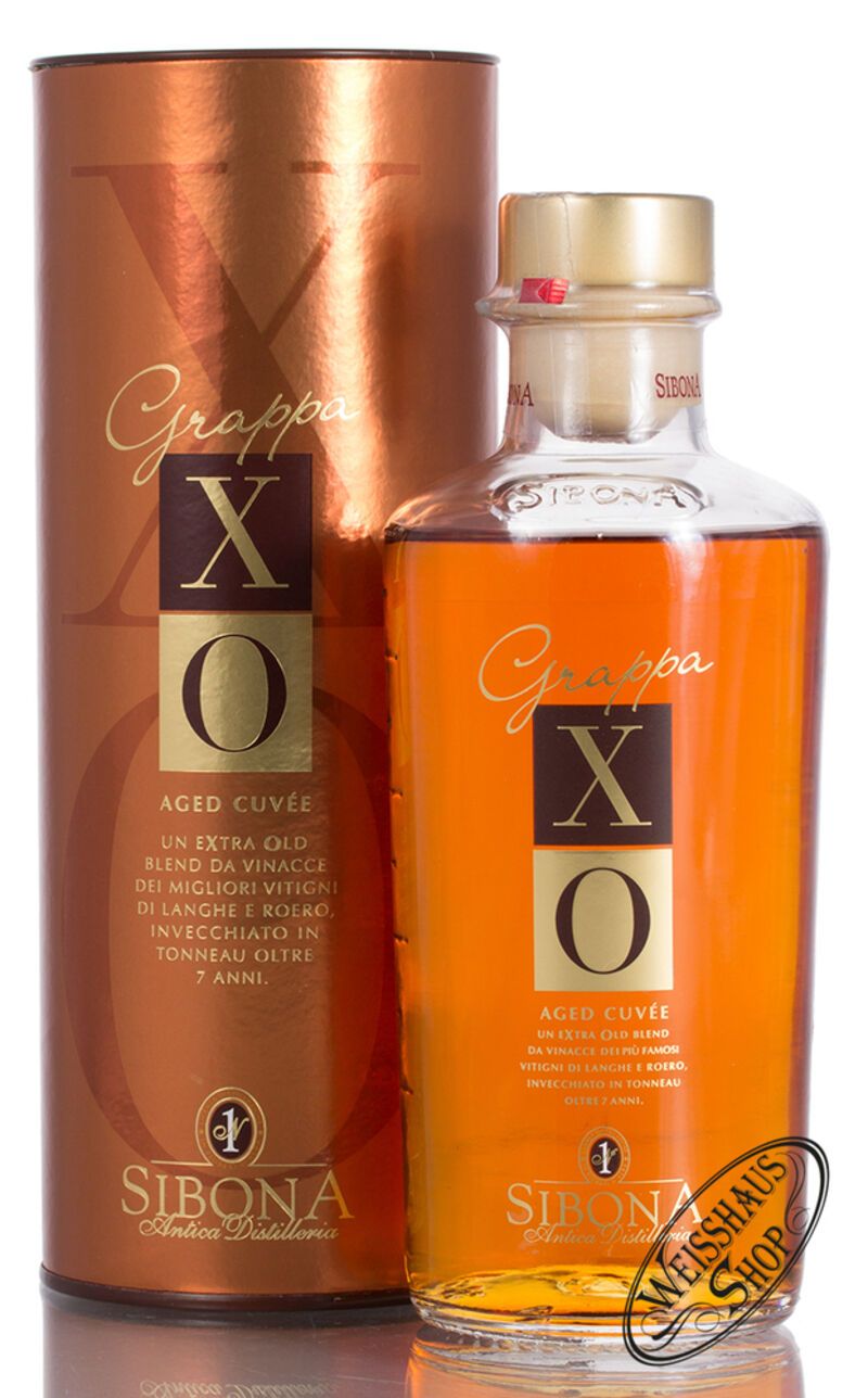 Sibona Grappa XO 44% vol. 0,50l Sibona Grappa XO 44% vol. 0,50l