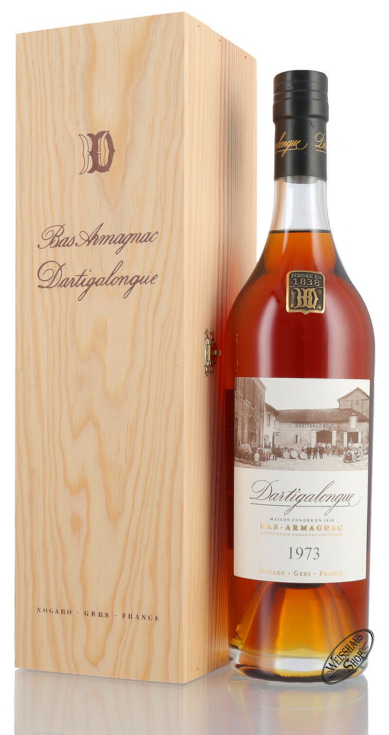 Dartigalongue Vintage 1973 Armagnac 42% vol. 0,70l Dartigalongue Vintage 1973 Armagnac 42% vol. 0,70l