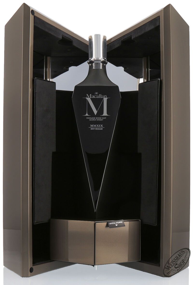 Macallan M Decanter Black Release 2019 MMXIX Whisky 46,5% vol. 0,70l