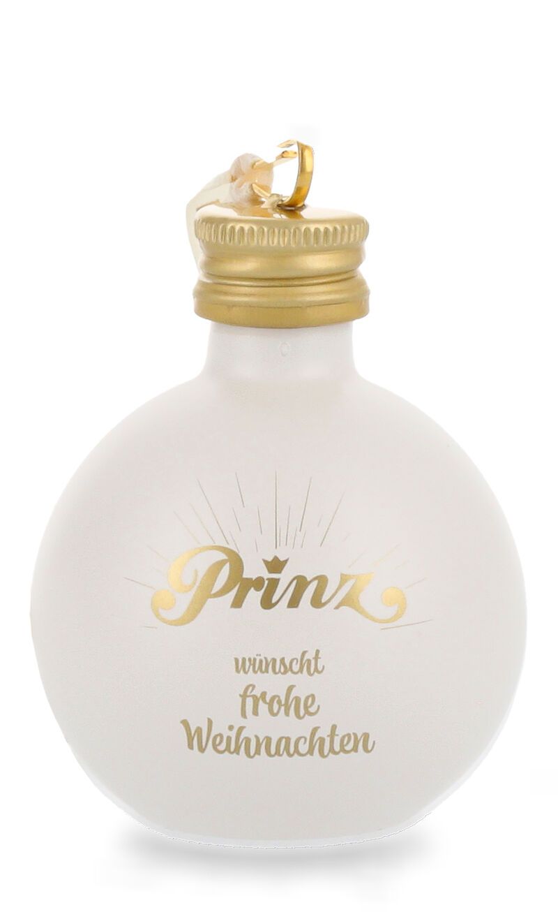 Prinz Christbaumkugel Alte Erdbeere 41% vol. 0,04l