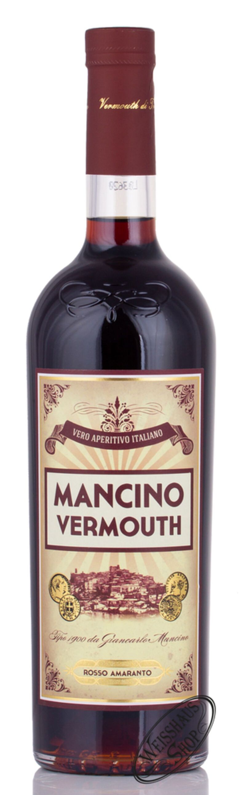 Mancino Vermouth Rosso Amaranto 16% vol. 0,75l Mancino Vermouth Rosso Amaranto 16% vol. 0,75l