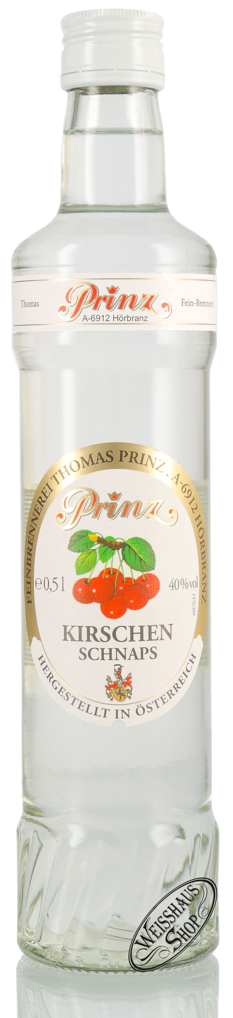 Prinz Kirschen Schnaps 40% vol. 0,50l Prinz Kirschen Schnaps 40% vol. 0,50l