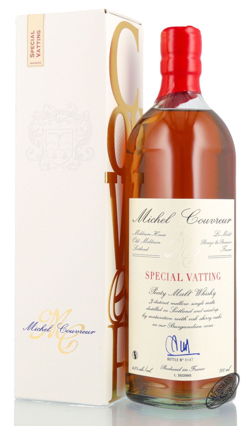 Michel Couvreur Special Vatting Malt Whisky 45% vol. 0,70l Michel Couvreur Special Vatting Malt Whisky 45% vol. 0,70l