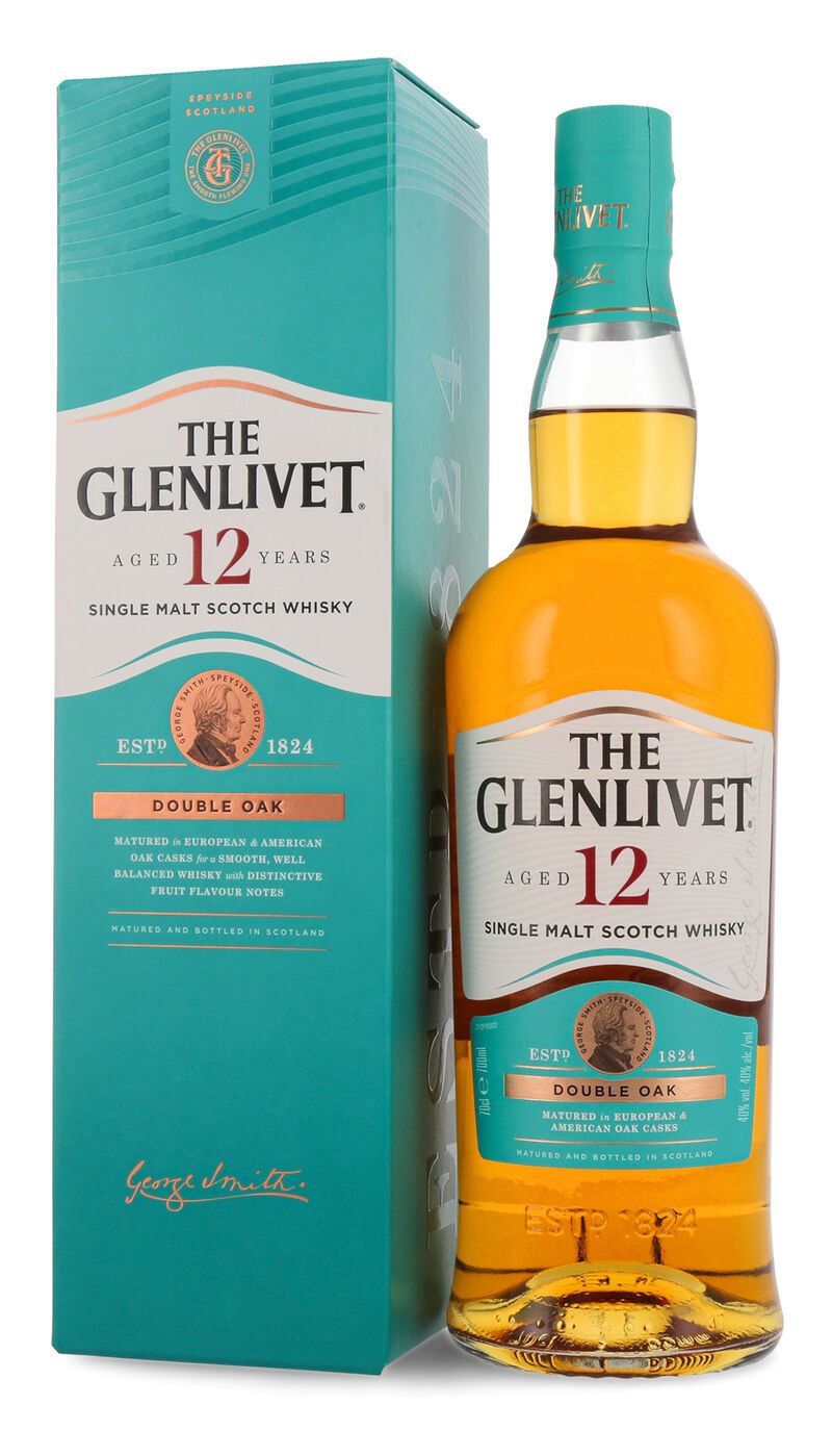 The Glenlivet 12 YO Whisky 40% vol. 0,70l