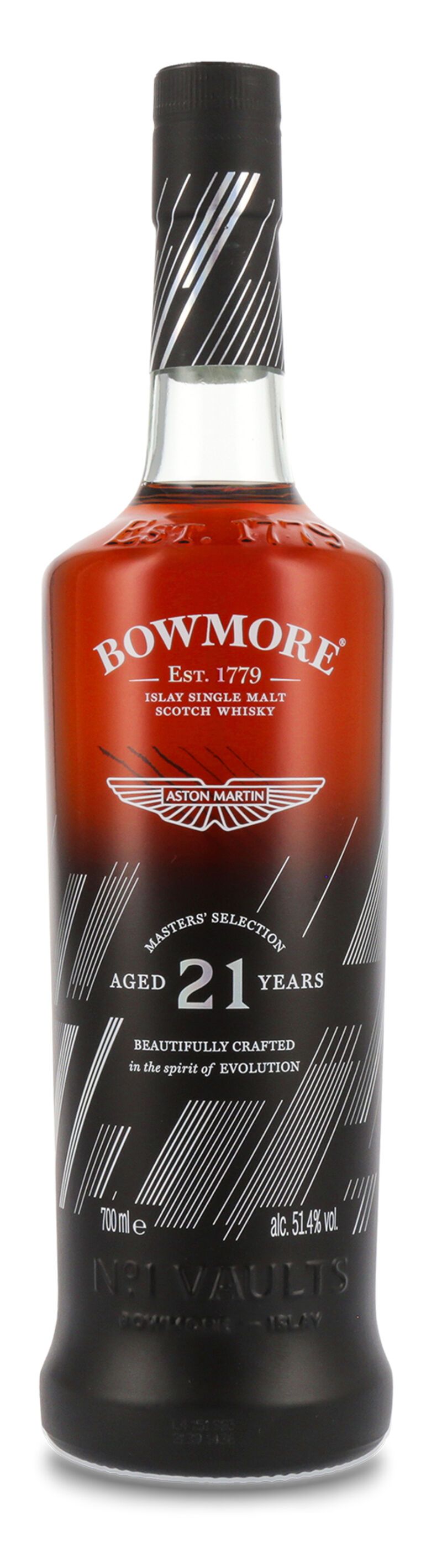 Bowmore 21 YO Aston Martin Edition 2024 Whisky 51,4% vol. 0,70l Bowmore 21 YO Aston Martin Edition 2024 Whisky 51,4% vol. 0,70l