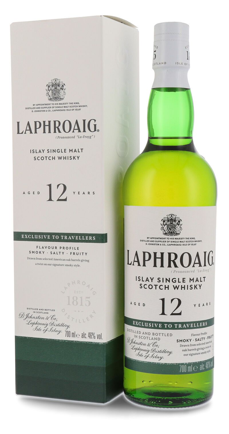 Laphroaig 12 YO Whisky 46% vol. 0,70l