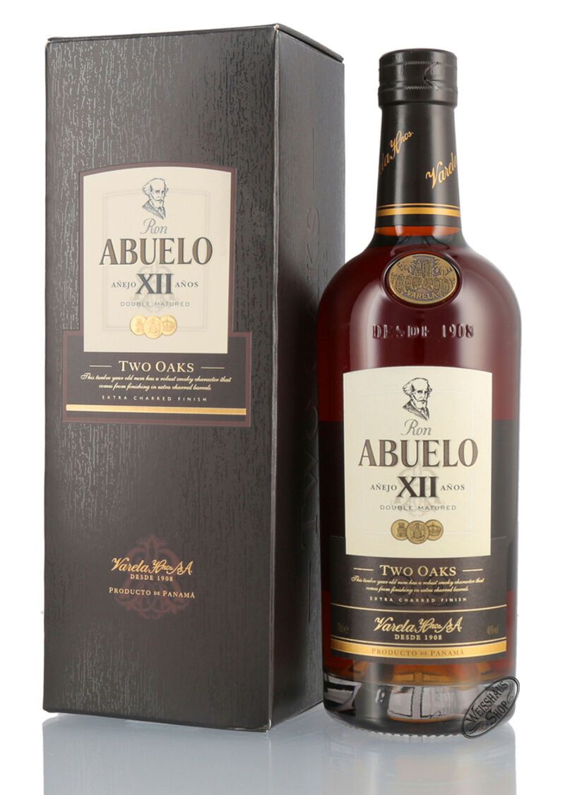 Ron Abuelo Two Oaks Rum 40% vol. 0,70l Ron Abuelo Two Oaks Rum 40% vol. 0,70l