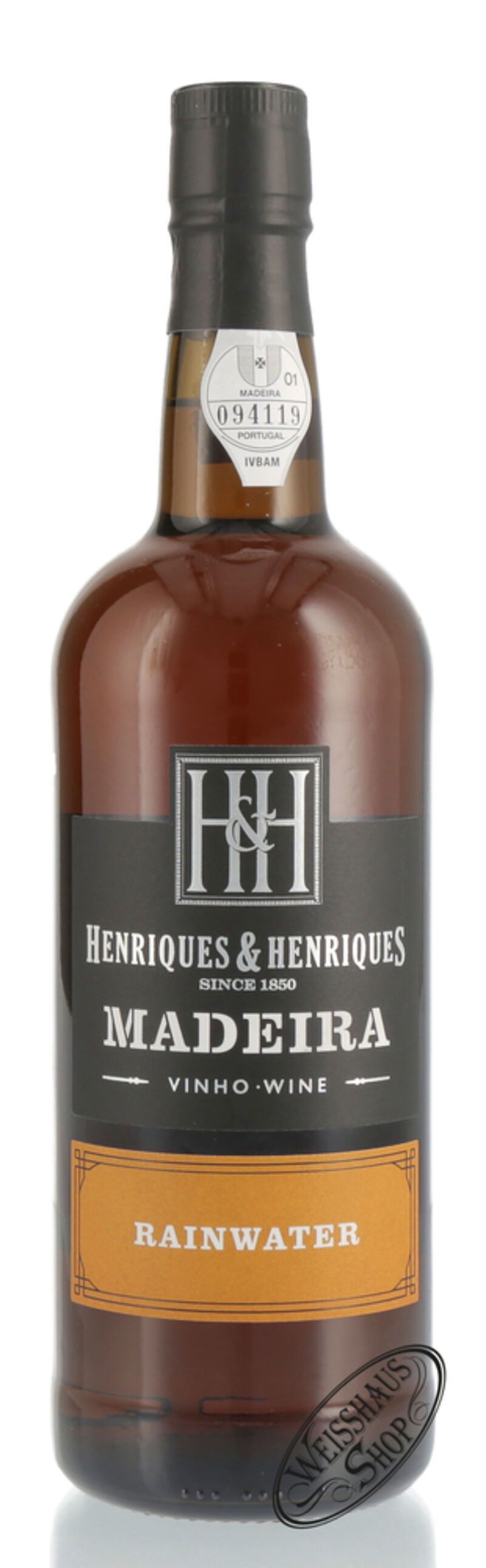 Henriques & Henriques Madeira Rainwater Medium Dry 19% vol. 0,75l Henriques & Henriques Madeira Rainwater Medium Dry 19% vol. 0,75l