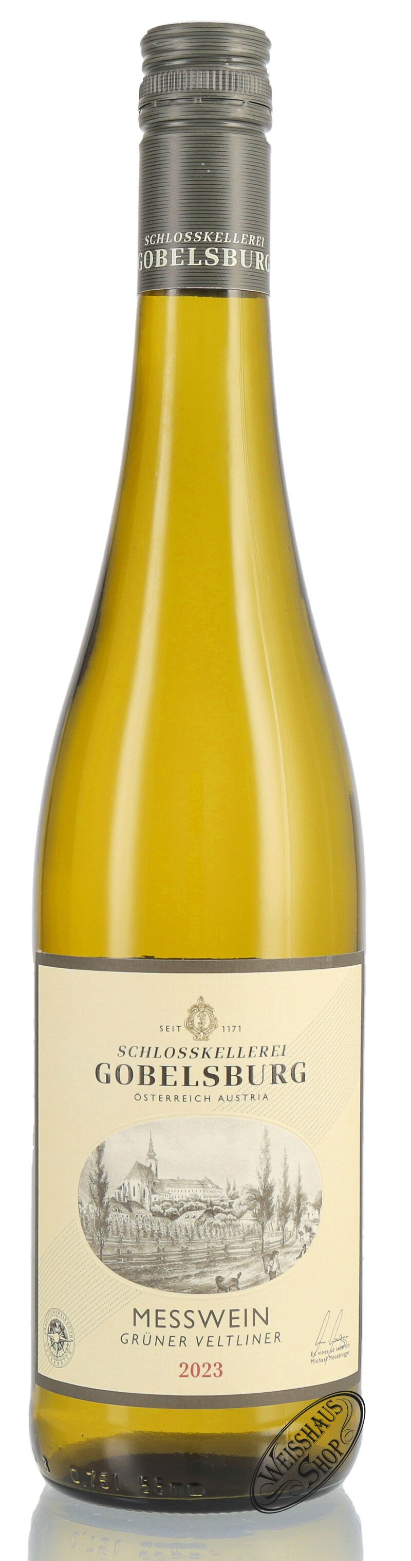 Schlosskellerei Gobelsburg Messwein Grüner Veltliner 2023 12% vol. 0,75l Schlosskellerei Gobelsburg Messwein Grüner Veltliner 2023 12% vol. 0,75l