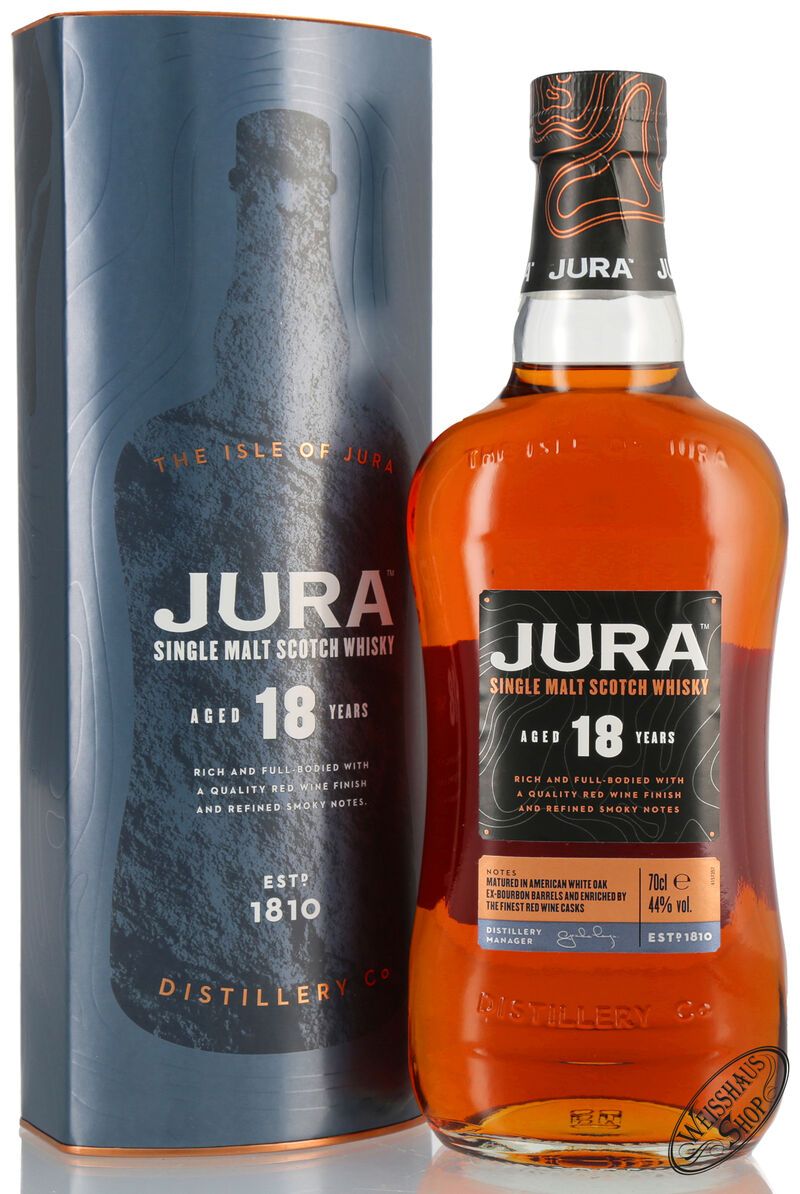 Isle Of Jura 18 YO Whisky 44% vol. 0,70l Isle Of Jura 18 YO Whisky 44% vol. 0,70l
