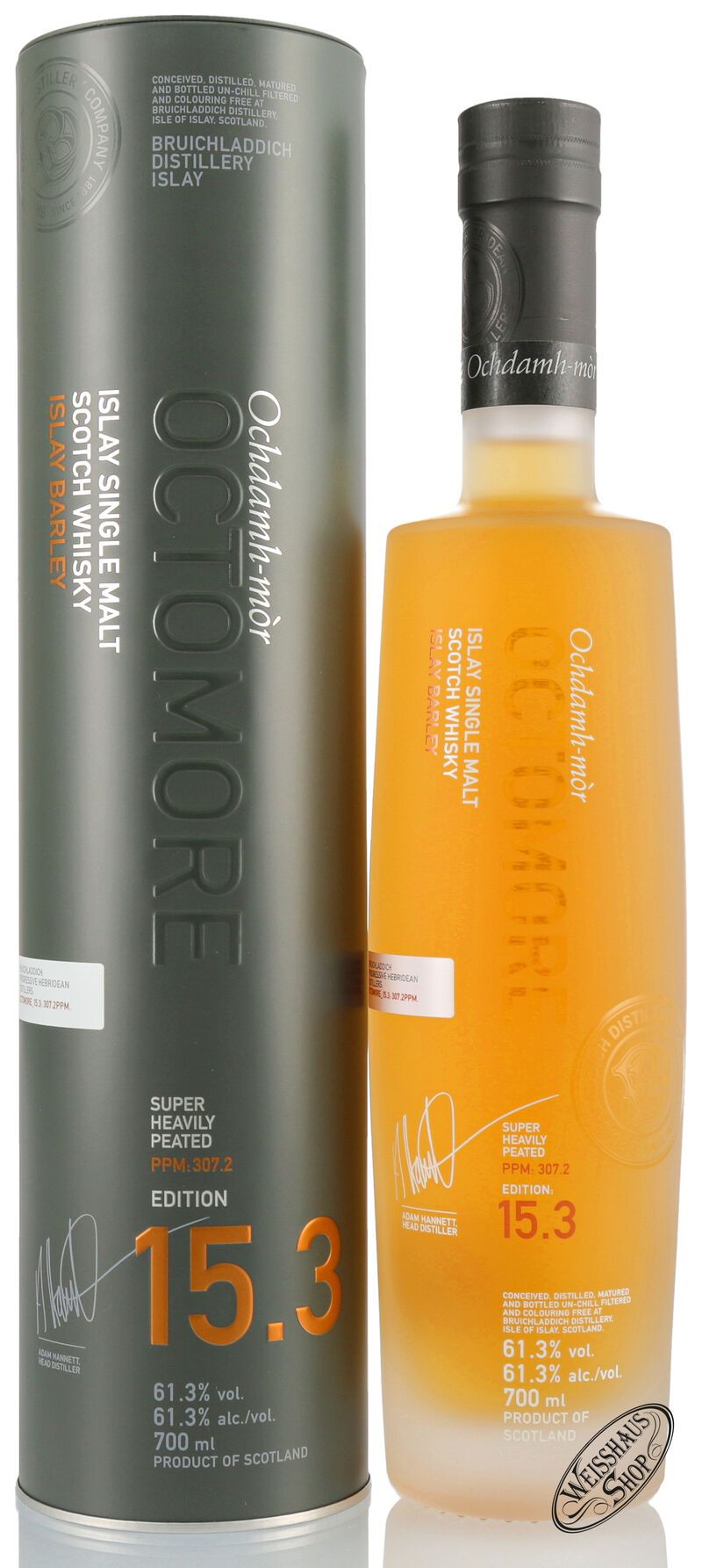 Bruichladdich Octomore 15.3 Islay Whisky 61,3% vol. 0,70l Bruichladdich Octomore 15.3 Islay Whisky 61,3% vol. 0,70l