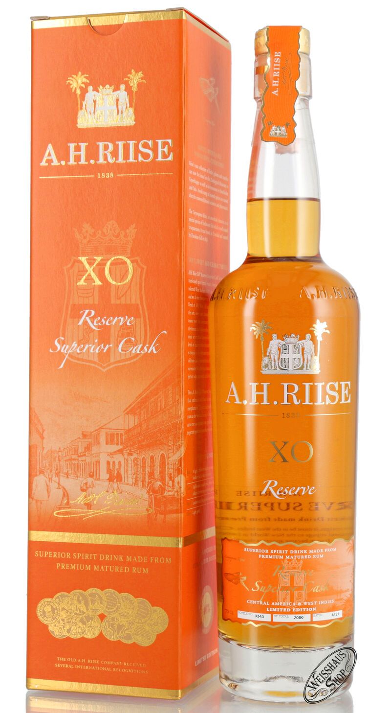 A.H. Riise XO Reserve 40% vol. 0,70l A.H. Riise XO Reserve 40% vol. 0,70l