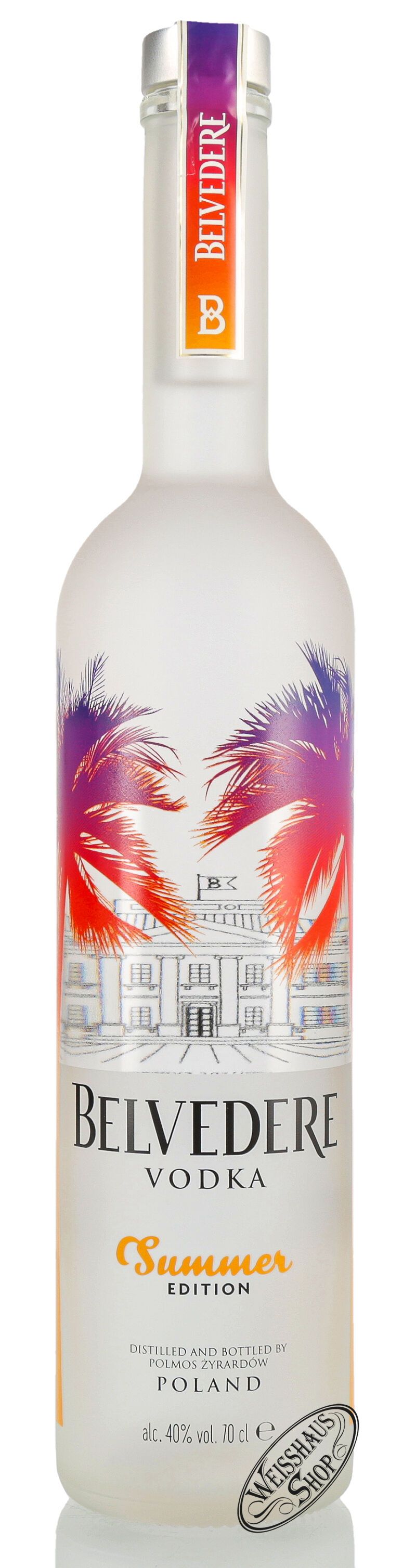 Belvedere Pure Summer Edition Vodka 40% vol. 0,70l Belvedere Pure Summer Edition Vodka 40% vol. 0,70l