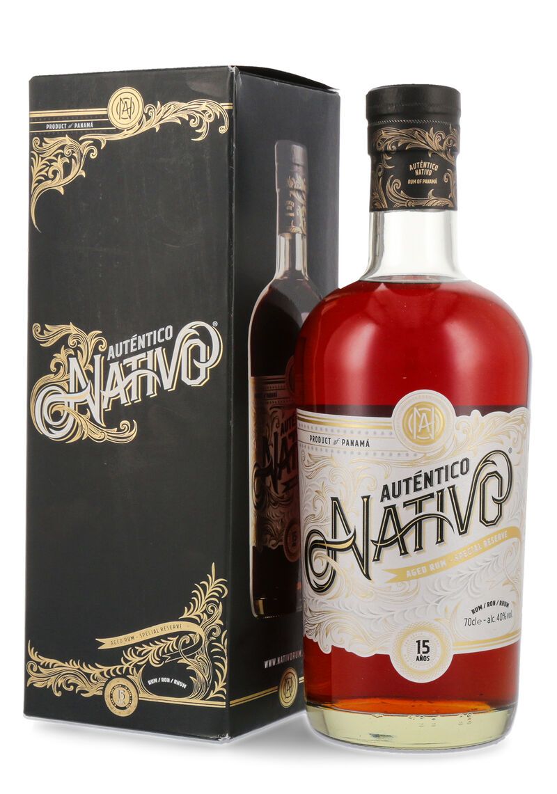 Autentico Nativo 20 YO Rum 40% vol. 0,70l Autentico Nativo 20 YO Rum 40% vol. 0,70l